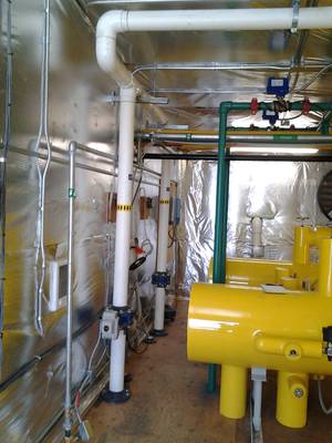CO2 Scrubber Piping