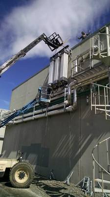 Installation of heat exchanger